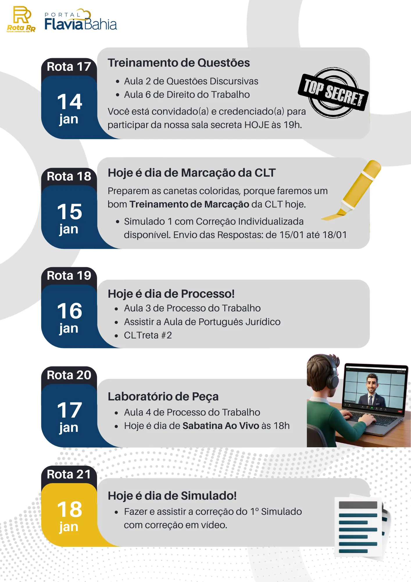 Cronograma do Curso