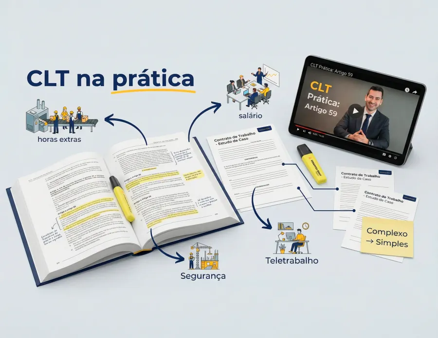 CLTreta: pontos polêmicos da CLT cobrados pela banca